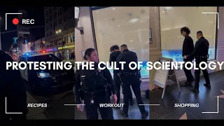 Protesting The Cult Of Scientology 😤