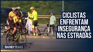 Ciclistas enfrentam insegurança nas estradas | JORNAL BAND MINAS - 01/05/24