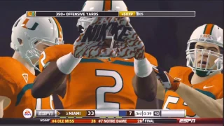 Miami Hurricanes Vs West Virgina Mountineers Russell Athletic Bowl (NCAAF)