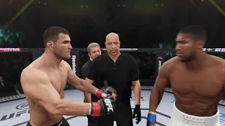 Stipe Miocic vs. Anthony Joshua - EA Sports UFC 4 - Boxing Stars 🥊