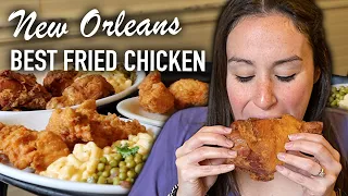 EATING the BEST Fried Chicken in New Orleans