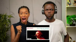 OUR FIRST TIME HEARING Dire Straits - Sultans Of Swing (Alchemy Live) REACTION!!!😱