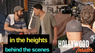 Come Behind the Scenes of 'In the Heights' BTS, Lin-Manuel Miranda, Anthony Ramos, Melissa Barrera