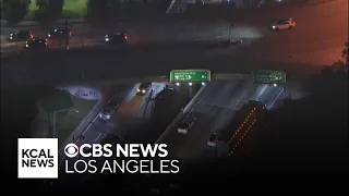 CHP pursuit ends after speeding motorcyclist crashes on 5 Freeway