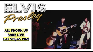 Elvis Presley Rare All shook Up lIve in Las Vegas International Hotel 1969 New edit