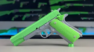 3d printing toys 1911 blowback  ( Creality & Ender-5 S1 )