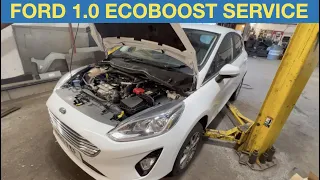 Ford 1.0 Ecoboost Engine service 2017 Fiesta