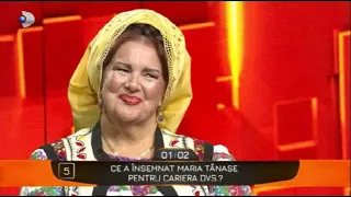 40 de intrebari cu Denise Rifai (18.12.2022) - Ce a insemnat Maria Tanase pentru Daniela Condurache?