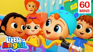 Jobs And Career Song - Full Episode | Little Angel | Kids TV Shows Full Episodes