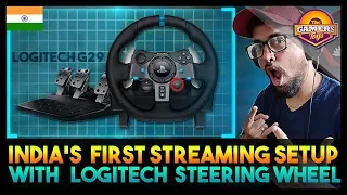 Logitech G29 Racing Wheel Unboxing PC/PS4 | Best Driving Setup For Racing Enthusiast 🔥