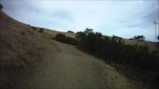 Russian Ridge Mountain Biking - Initial Climb