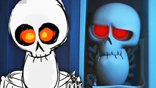 Spookiz | El esqueleto Sam | Dibujos divertidos para niños | WildBrain