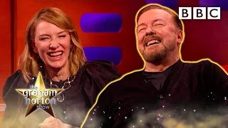 Ricky Gervais' Golden Globe speeches are REALLY hard to forget 😂 @OfficialGrahamNorton ⭐️ BBC