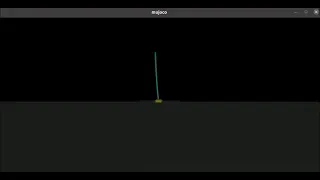 Quadruple inverted pendulum reinforcement learning based control.