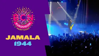 BARCELONA EUROVISION PARTY 2022: JAMALA - 1944 (🇺🇦 EUROVISION 2016 UKRAINE)