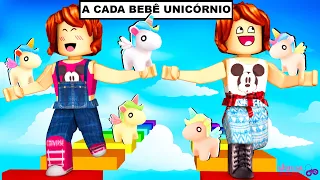 GANHAMOS EFEITOS ESPECIAIS NO PARKOUR! (Baby Unicorn Obby)