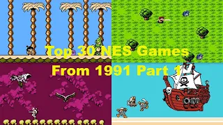 Top 30 NES Games From 1991 Part 1