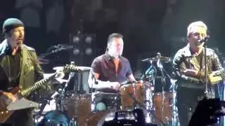 U2 Torino 5th September 2015 Concert Start The Miracle (of Joey Ramone) and Out of Control