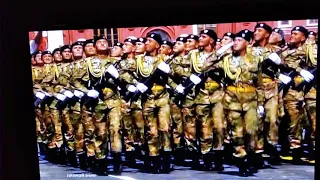 Узбекские военные в Москве