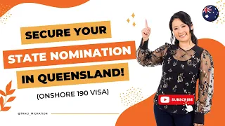 Securing Nomination: Requirements for Onshore 190 Visa in Queensland