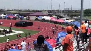 Houston Sonics Intermediate Girls 4x100 relay - 6/22/2012