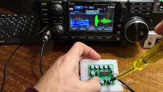 5-ти полосный Эквалайзер Компрессор EQ V.1 UR6QW c Icom IC-7300