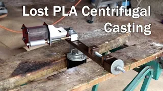 Metal Casting at Home Part 85 Centrifugal Casting Lost PLA