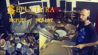 Sepultura - Refuse/Resist - Igor Cavalera Drum Cover by Edo Sala with Drum Charts