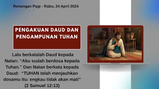 PENGAKUAN DAUD DAN PENGAMPUNAN TUHAN