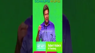 Robert Habeck spricht Klartext (GRÜNE) #shorts #lustig