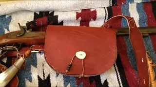My Handmade Black Powder Shooter's Bag