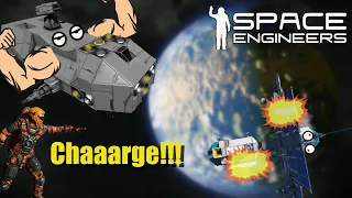 Space Engineers ep34 - We Had Plans But The Pirates Said NOOO!!!!