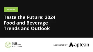 Taste the Future: 2024 Food and Beverage Trends and Outlook