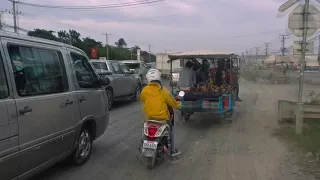 Traffic in Phnom Penh, Cambodia, hyperlapse 4k video - Free Stock Footage