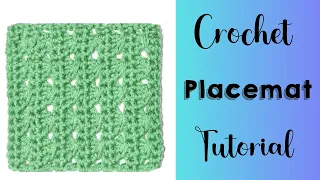 Crochet a Stunning Placemat in Just a Few Simple Steps