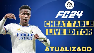 ⚽ BAIXAR E INSTALAR LIVE EDITOR & CHEAT TABLE | EA FC 24 - ATUALIZADO ❗❗