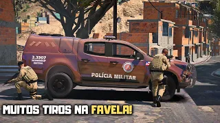 JESSICA FOI FERIDA GRAVEMENTE NA FAVELA DURANTE OPERAÇÃO DA RONDESP - POLICIA NO GTA 5