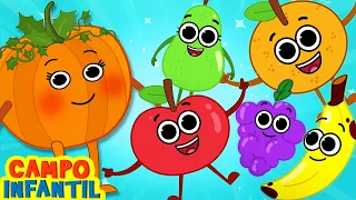 Campo Infantil | Cinco Frutitas Saltando en la Cama | Canciones Infantiles