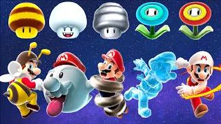 Super Mario Galaxy - All Mario Power-Ups