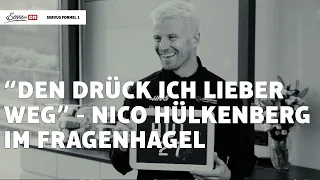 "Den drück ich lieber weg" - Nico Hülkenberg im Fragenhagel | Servus Formel 1 Original