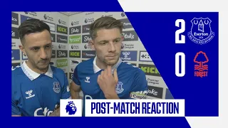 EVERTON 2-0 NOTTINGHAM FOREST: DWIGHT MCNEIL AND JAMES TARKOWSKI'S REACTION!