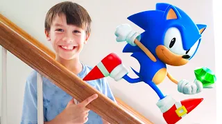 Do Not CATCH Sonic Superstars in Real Life at My PB and J House!