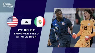 2021 Concacaf Nations League Finals | United States vs Mexico