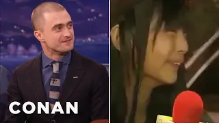 Daniel Radcliffe's Japanese Talk Show Prank | CONAN on TBS