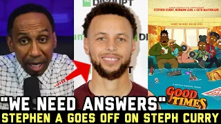 Stephen A GOES OFF On Steph Curry Over "Good Times" Reboot On Netflix