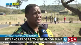 KZN ANC leaders to visit Jacob Zuma