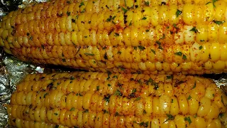 Oven Roasted Corn on the Cob