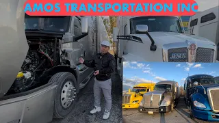 Truck Driver hlawhtling Amos Chhakchhuak chuan Amos Transportation Company a din leh der tawh