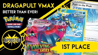 1st Place Dragapult VMAX Deck WRECKS The Post Rotation Format (Pokemon TCG)