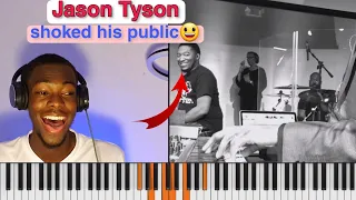 Jason Tyson shoked his public with passing chords | gospel piano breakdown